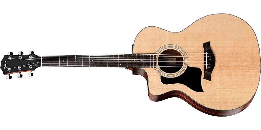 114ce Grand Auditorium Left-handed Walnut/Spruce Acoustic Electric w/Gigbag