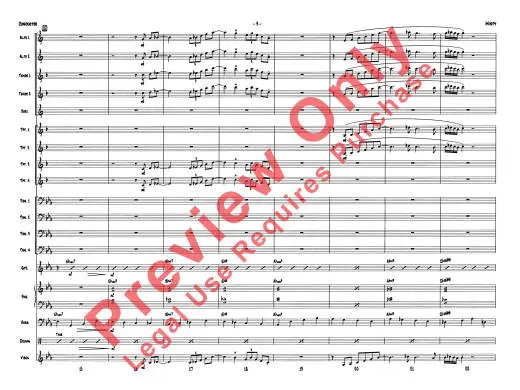 Misty - Garner/Mantooth - Jazz Ensemble - Gr. 3