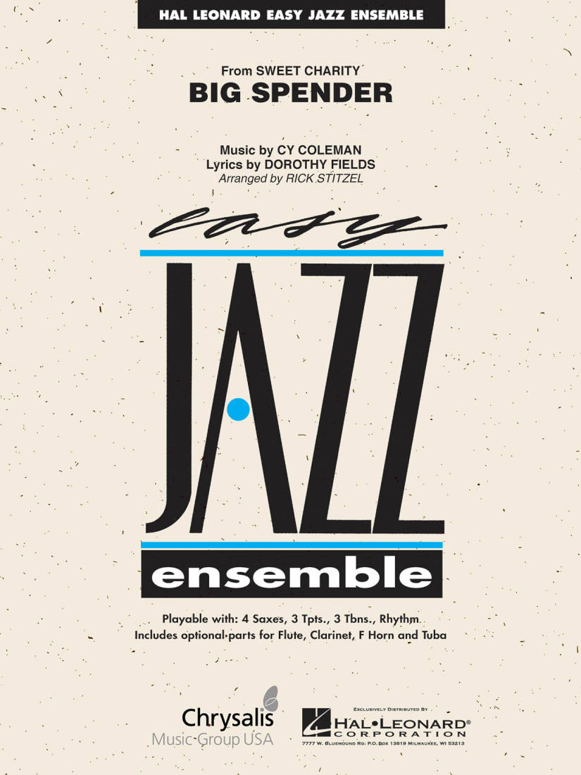 Big Spender (from Sweet Charity) - Coleman/Fields/Stitzel - Jazz Ensemble - Gr. 2