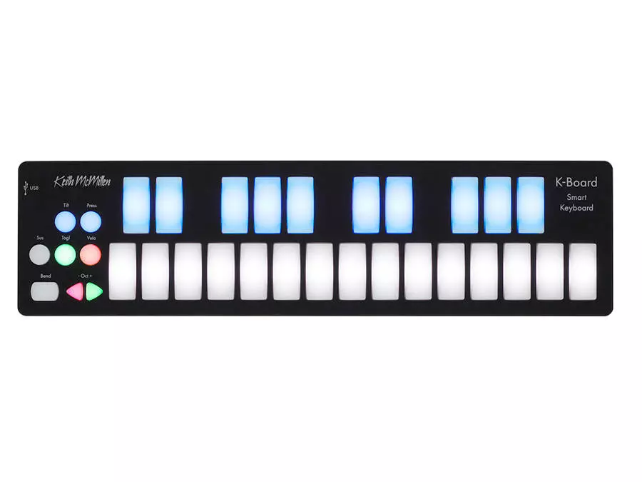 K-Board 25-Key USB MIDI Controller