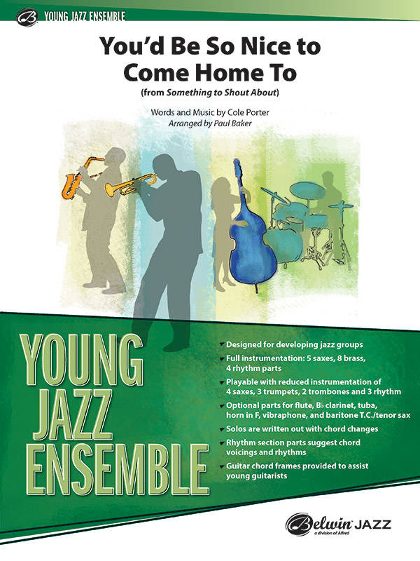 You\'d Be So Nice to Come Home To (From Something to Shout About) - Porter/Baker - Jazz Ensemble - Gr. 2