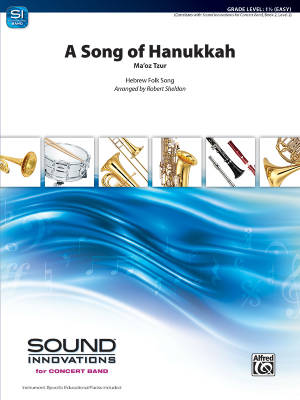 A Song of Hanukkah (Ma\'oz Tzur) - Sheldon - Concert Band - Gr. 1.5