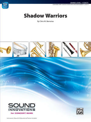 Shadow Warriors - Bernotas - Concert Band - Gr. 1