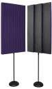 Auralex - ProMAX V2 Acoustic Panels w/Floor Stands - Purple