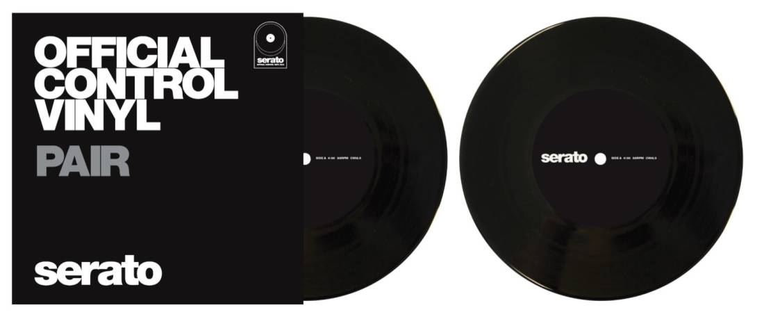 Performance Series 7\'\' Control Vinyl (Pair) - Black