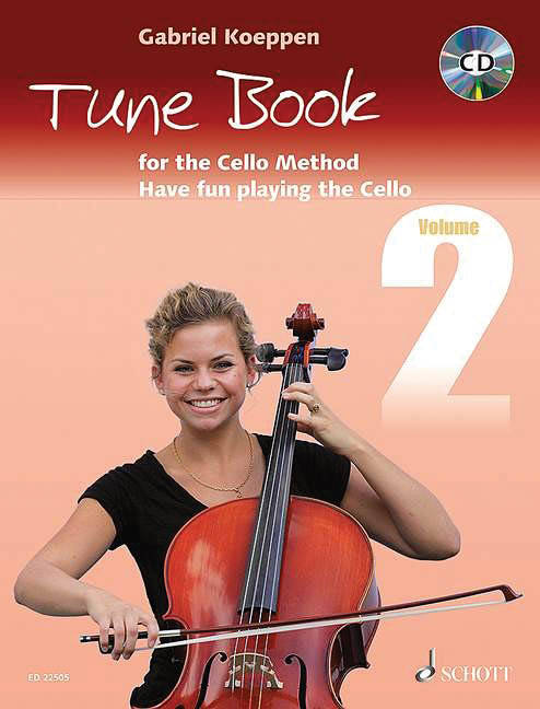 Cello Method: Tune Book 2 - Koeppen - Book/CD