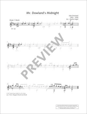 Dowland for Guitar: 24 Transcriptions for Guitar - Dowland/Hegel - Classical Guitar - Book