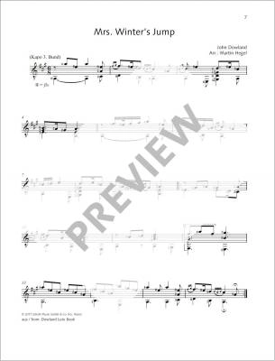 Dowland for Guitar: 24 Transcriptions for Guitar - Dowland/Hegel - Classical Guitar - Book