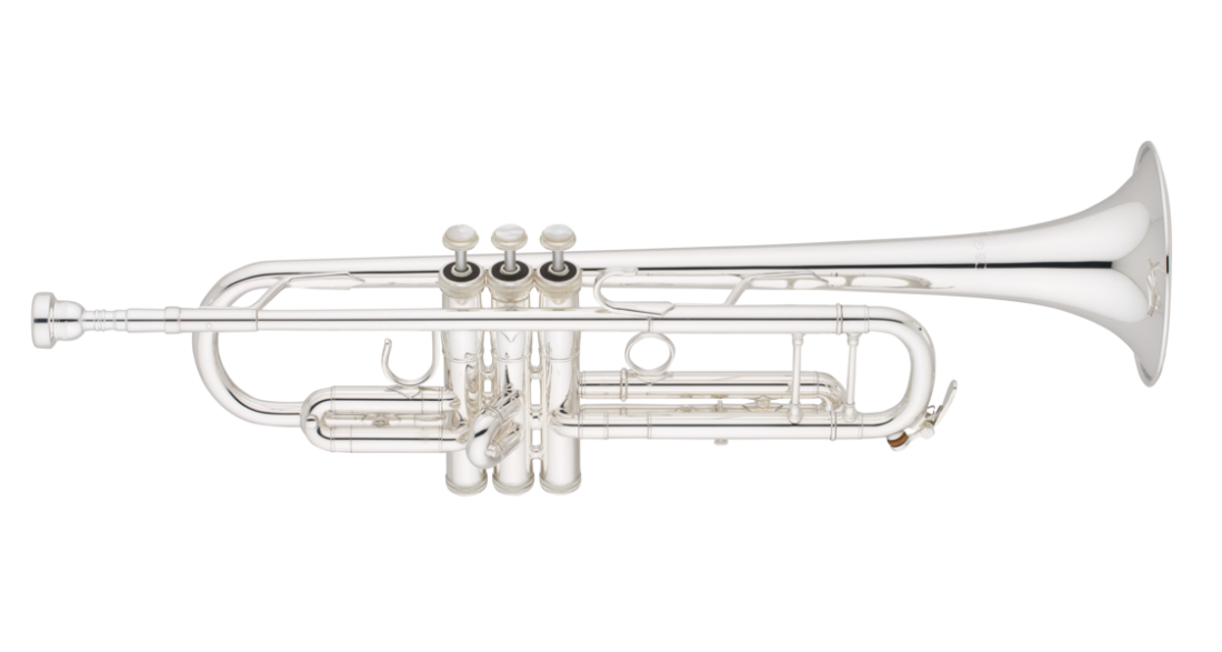 TRQ10S Bb Trumpet, .459 Bore, Silver Plated w/Case