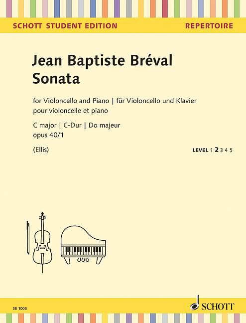 Sonata C Major, Op. 40/1 - Breval - Cello/Piano