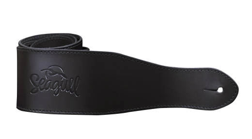 Brooklyn Series Guitar Strap - Black Leather