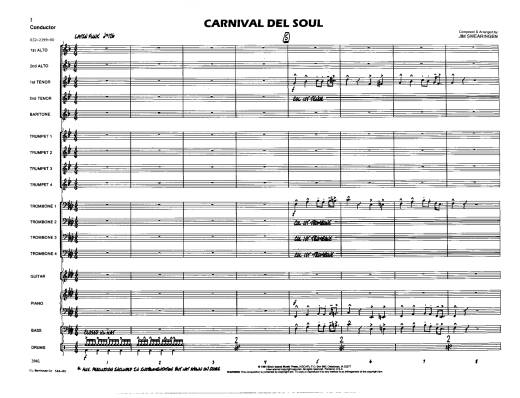 Carnival del Soul - Swearingen - Jazz Ensemble - Gr. 3