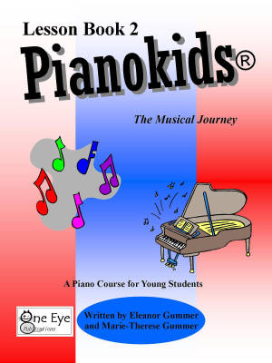 One Eye Publications - Pianokids Lesson Book 2, for the Older Beginner - Gummer/Gummer - Piano - Book