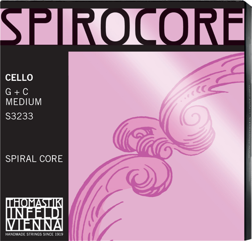 Spirocore Cello G & C Twin String Pack