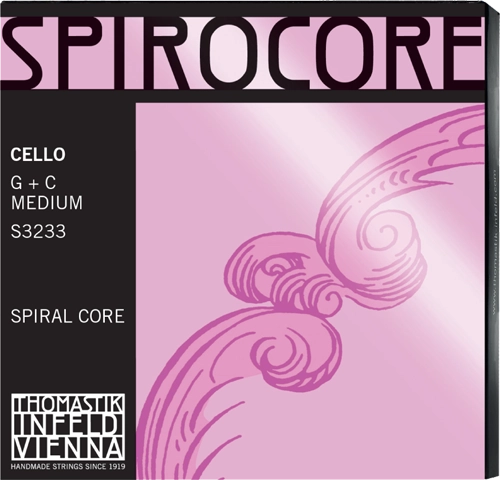 Spirocore Cello G & C Twin String Pack