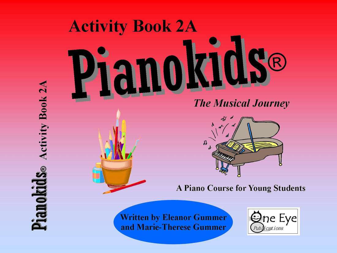 Pianokids Activity Book 2A - Gummer/Gummer - Piano - Book