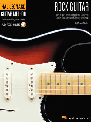 Hal Leonard - The Hal Leonard Rock Guitar Method - Mueller - Book/Audio Online