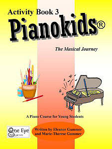 One Eye Publications - Pianokids Activity Book 3 - Gummer/Gummer - Piano - Book