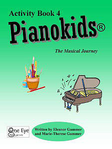 Pianokids Activity Book 4 - Gummer/Gummer - Piano - Book