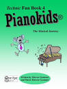 One Eye Publications - Pianokids Technic Fun Book 4 - Gummer/Gummer - Piano - Book