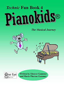 One Eye Publications - Pianokids Technic Fun Book 4 - Gummer/Gummer - Piano - Book