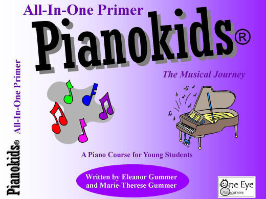One Eye Publications - Pianokids All-In-One Primer - Gummer/Gummer - Piano - Book