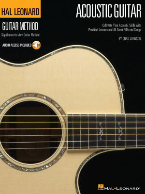 Hal Leonard - The Hal Leonard Acoustic Guitar Method - Johnson - Book/Audio Online