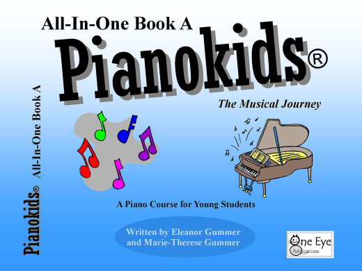 One Eye Publications - Pianokids All-In-One Book 1A - Gummer/Gummer - Piano - Book
