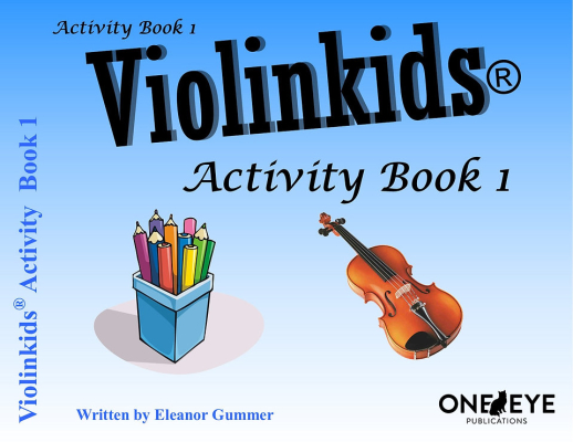 One Eye Publications - Violinkids Activity Book 1 - Gummer - Violin - Book