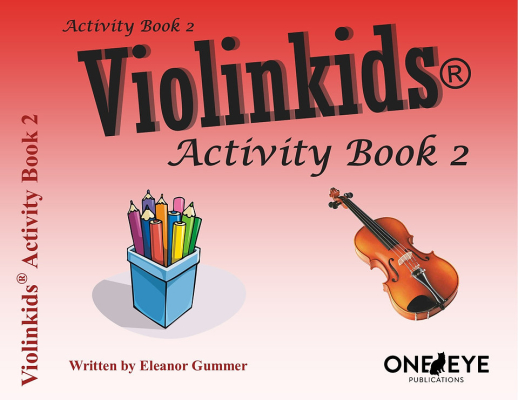 One Eye Publications - Violinkids Activity Book 2 - Gummer - Violon - Livre