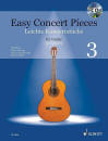 Schott - Easy Concert Pieces: Volume 3 - Classical Guitar - Book/CD