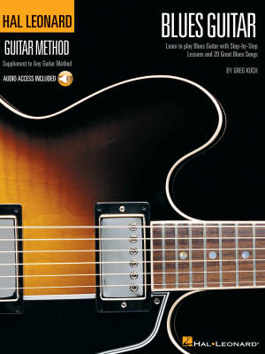 The Hal Leonard Blues Guitar Method - Koch - Book/Audio Online