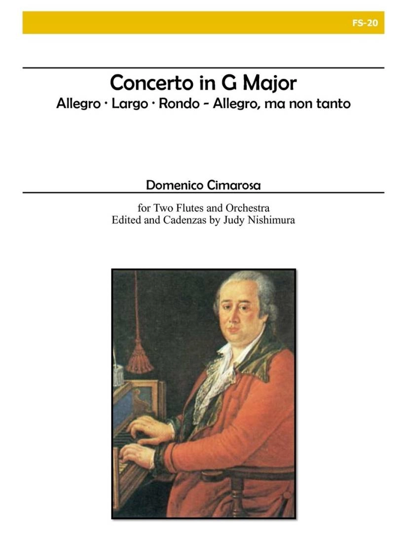 Concerto in G Major - Cimarosa/Nishimura - 2 Flutes/Full Orchestra