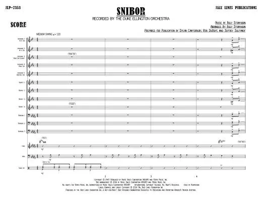 Snibor - Strayhorn - Jazz Ensemble