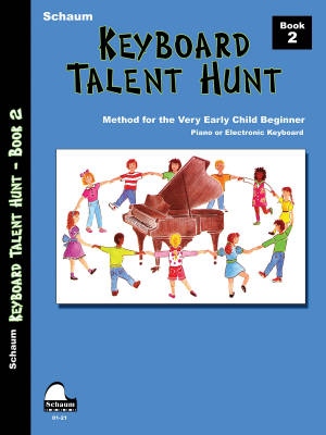 Keyboard Talent Hunt: Book 2 - Pre-Primer Level - Schaum - Piano - Book