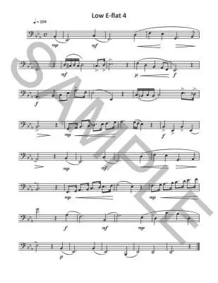 Rangesongs for Euphonium - Vining - Book