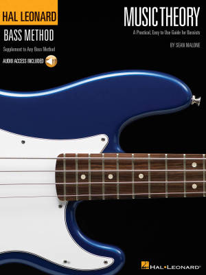 Hal Leonard - Music Theory: A Practical, Easy to Use Guide for Bassists - Malone - Bass Guitar TAB - Book/Audio Online