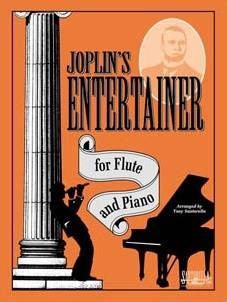 Santorella Publications - The Entertainer - Joplin/Santorella/Kenyon - Flute/Piano - Book