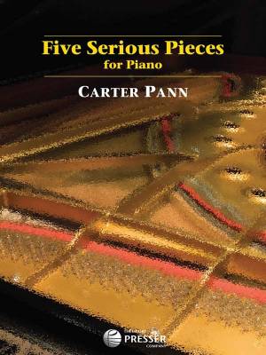 Five Serious Pieces - Pann - Piano - Book