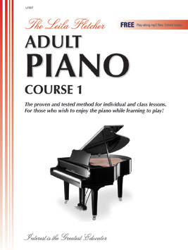 Leila Fletcher Adult Piano Course Book 1 - Book/Audio Online