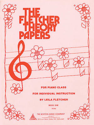Boston Music Company - The Fletcher Theory Papers, Book 1 - Piano - Book