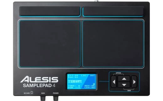 Alesis - SamplePad 4 - 4-Pad Percussion and Sample-Triggering Instrument