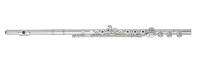 Amadeus Flutes - AF680 Flute - Sterling Silver Headjoint with 14K Gold Riser, Offset G