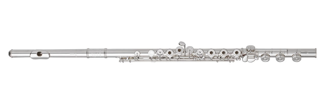 AF680 Flute - Sterling Silver Headjoint with 14K Gold Riser, Inline G