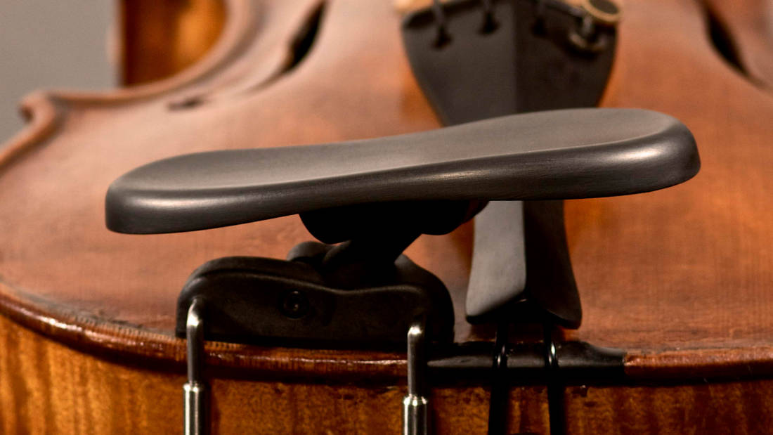 Kreddle Adjustable 4/4 Violin Chin Rest Side Mount Long & McQuade