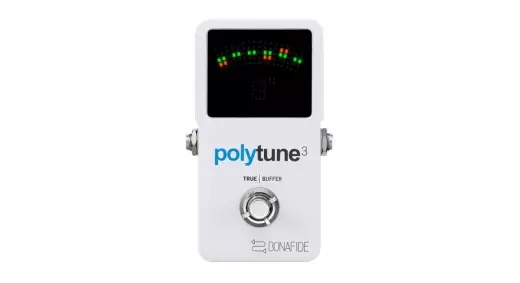 TC Electronic - Polytune 3 Ultra-Compact Polyphonic Tuner w/Built-In Buffer