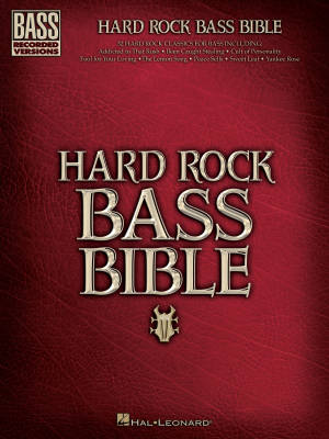 Hard Rock Bass Bible - Bass Guitar - Book