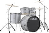 Yamaha - Rydeen 5-Piece Drum Kit (20,10,12,14,SD) with Hardware - Silver Glitter