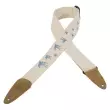 Levys - 2 Inch Urban Print Cotton Guitar Strap - Tan\/Birds