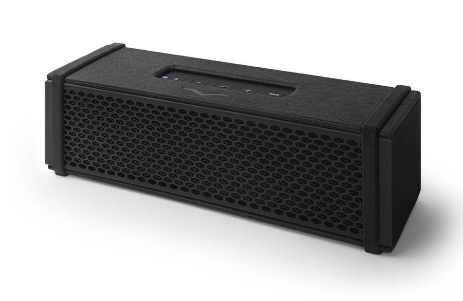 Remix Bluetooth Speaker - Black Vegan Leather